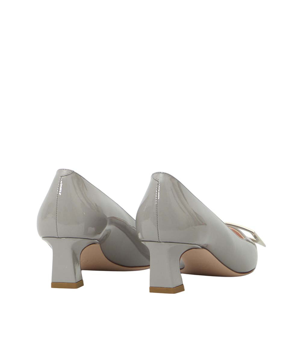 Grey Vivier Trompette Pumps 3