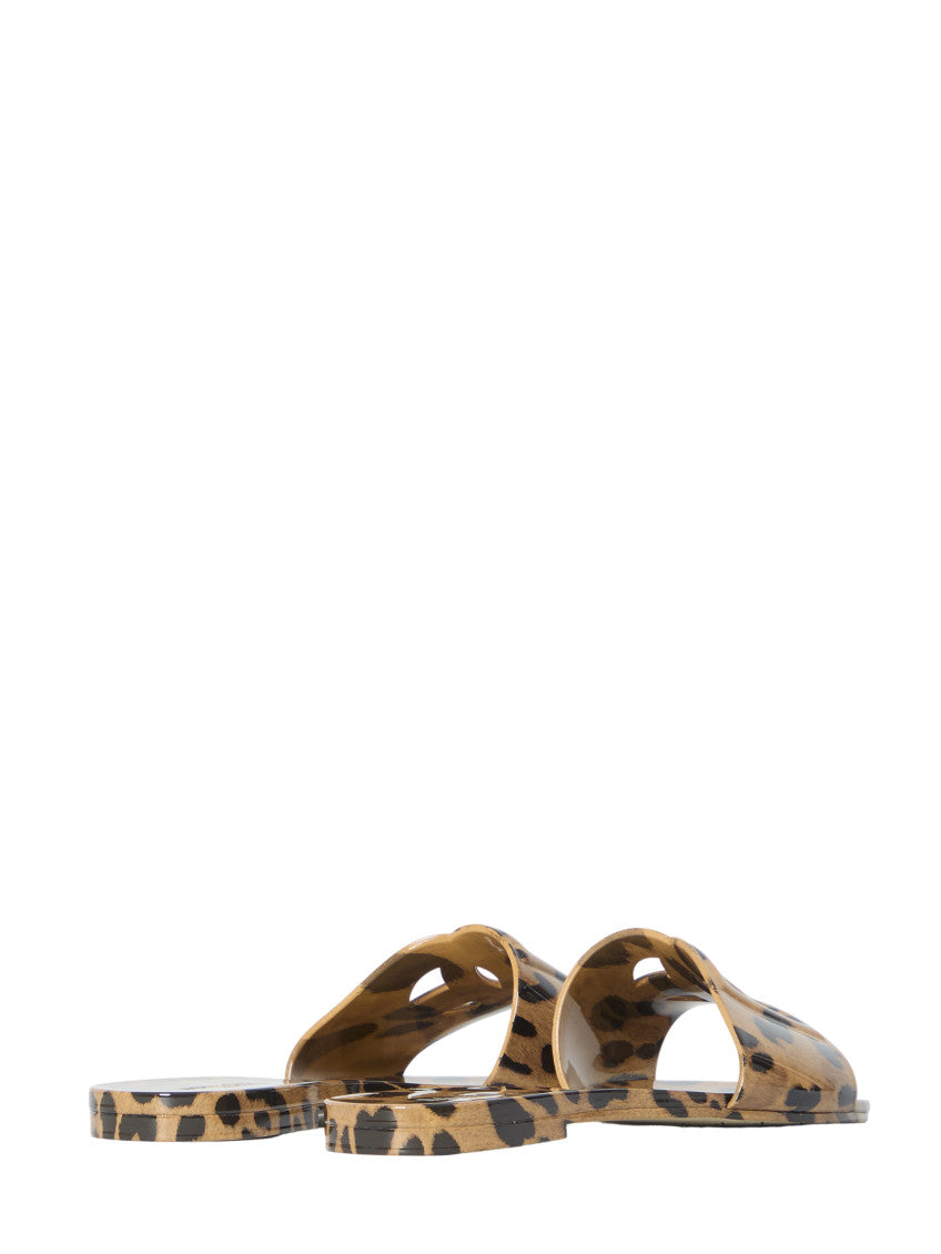 Leopard Print Slip On Flats 3