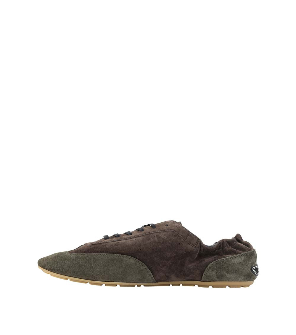 Brown Color Block Lewis Sneakers 2