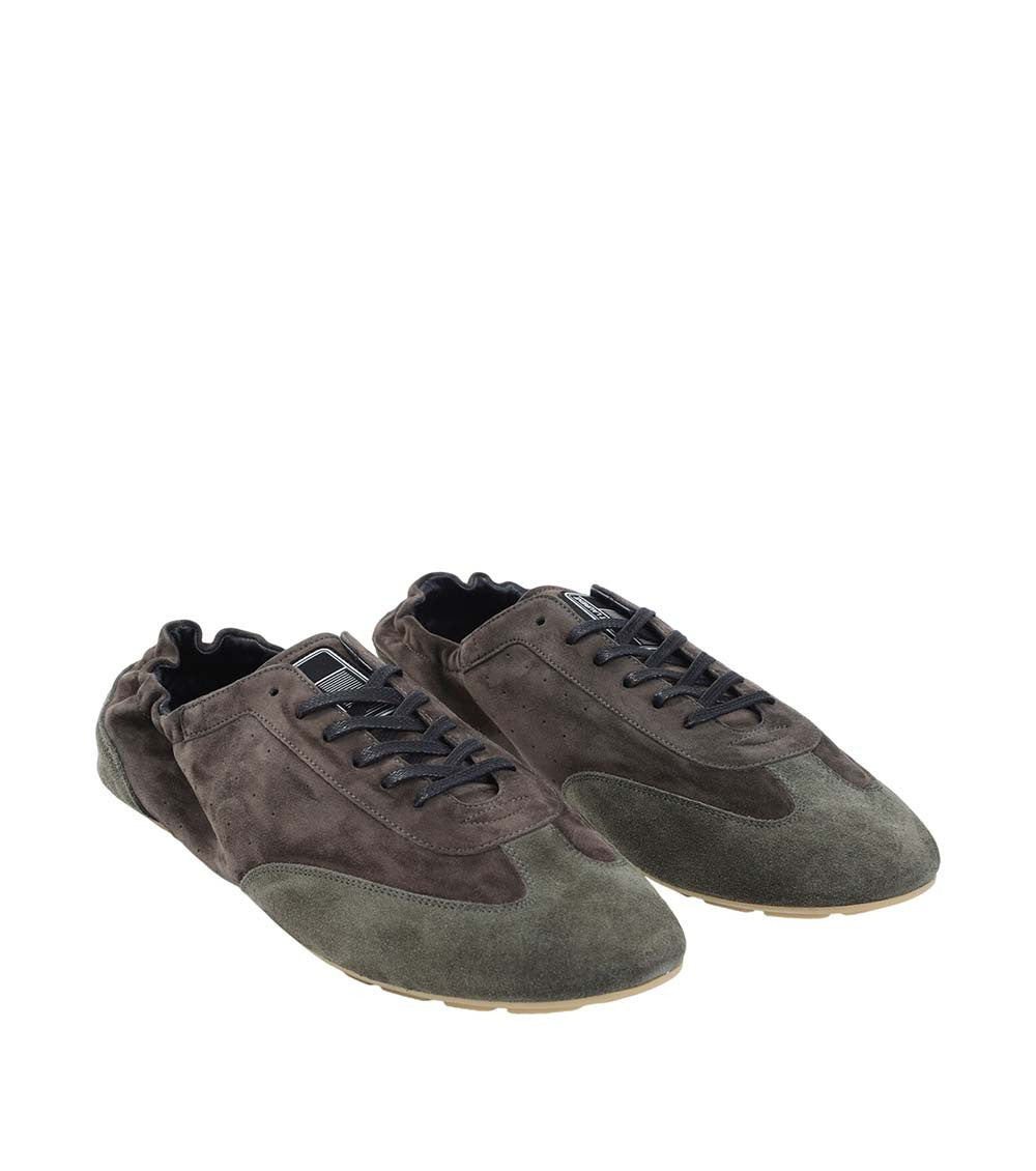 Brown Color Block Lewis Sneakers 3
