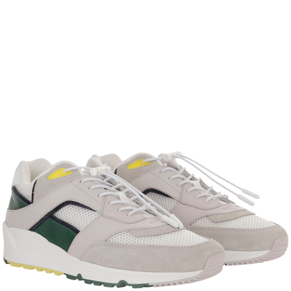 Multi Color Color Block Bump Sneakers 2