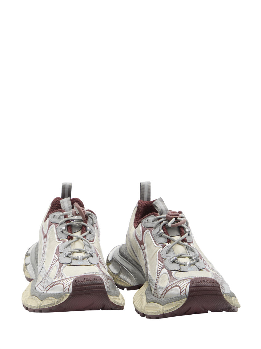 Silver Color Block Sneakers 5