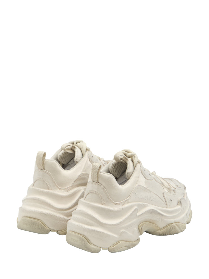 Beige Triple S Sneakers 3
