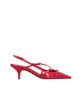 Red Slingback Pumps 1