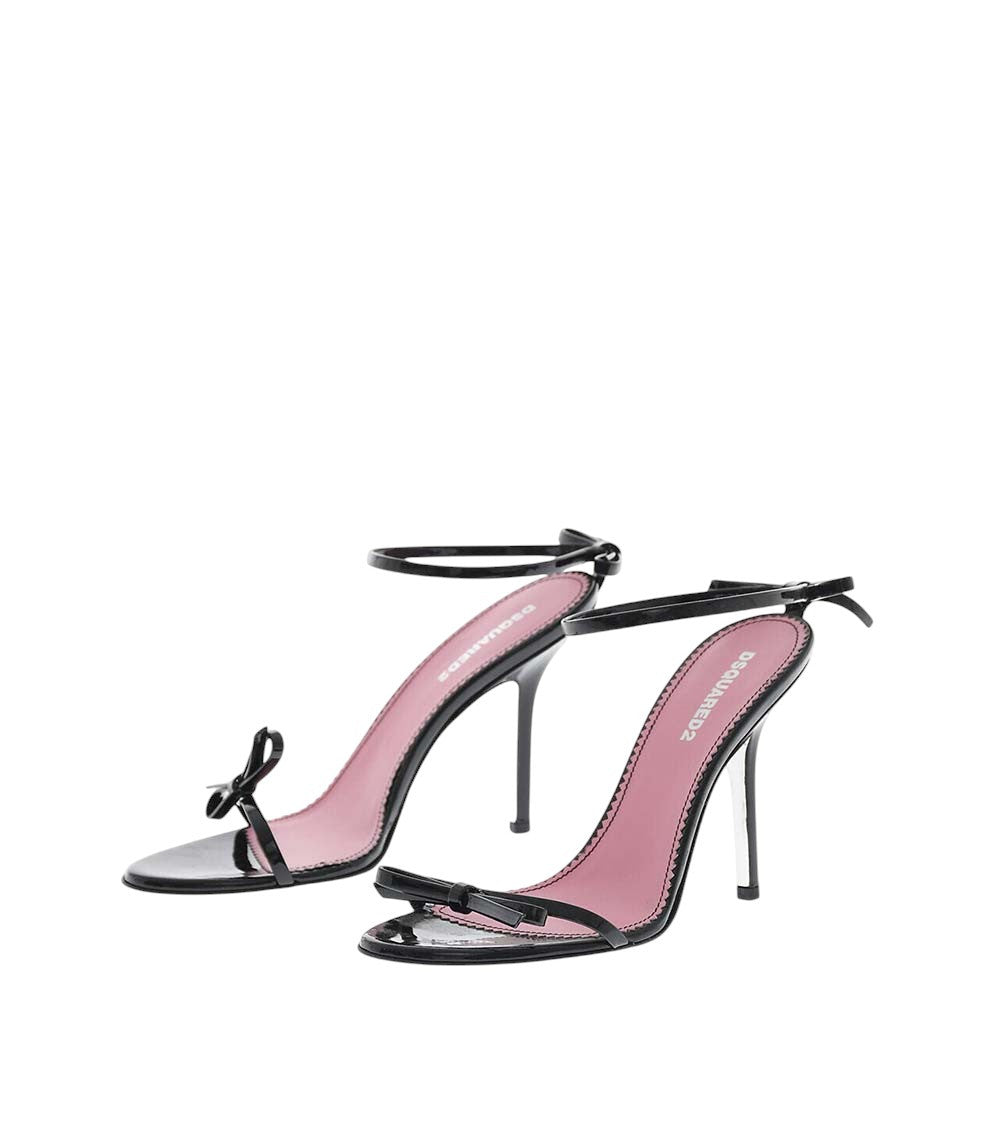 Black Bow Heels 2