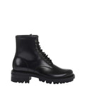 Black Leather Ankle Boots 1