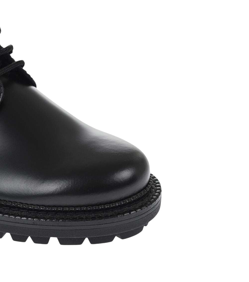 Black Leather Ankle Boots 3