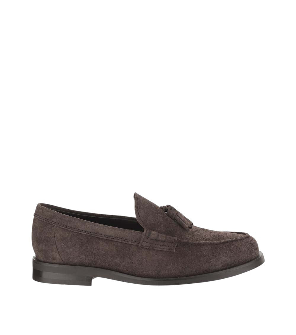 Dark Brown Tassel Loafers 1
