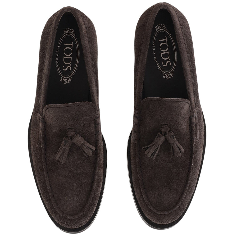 Dark Brown Tassel Loafers 2
