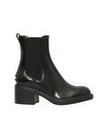 Black Leather Ankle Boots 1