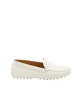 White Gommino Loafers 1