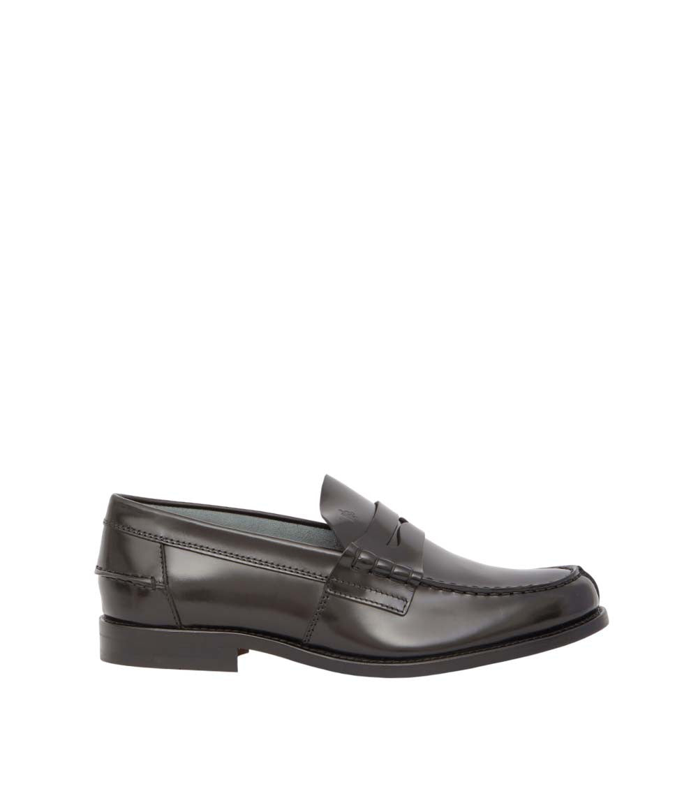 Black Slip On Loafer 1
