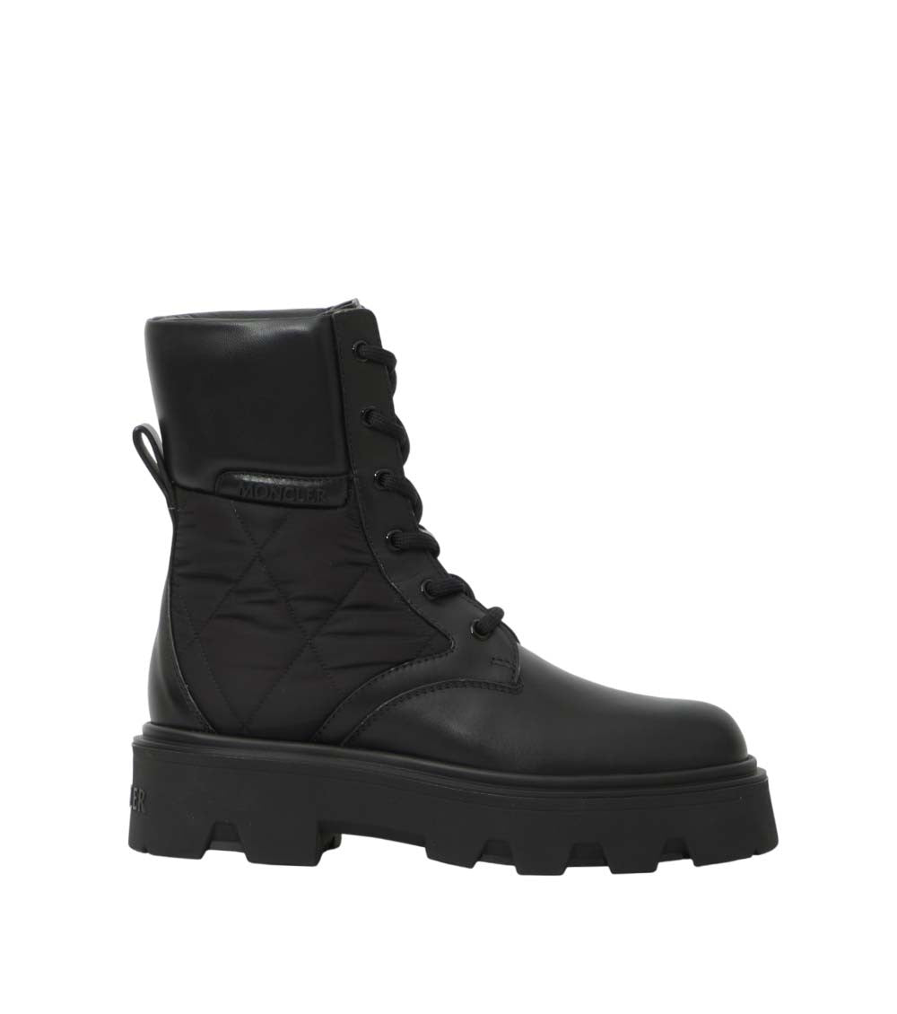 Black Quilted Aurea Boots 1