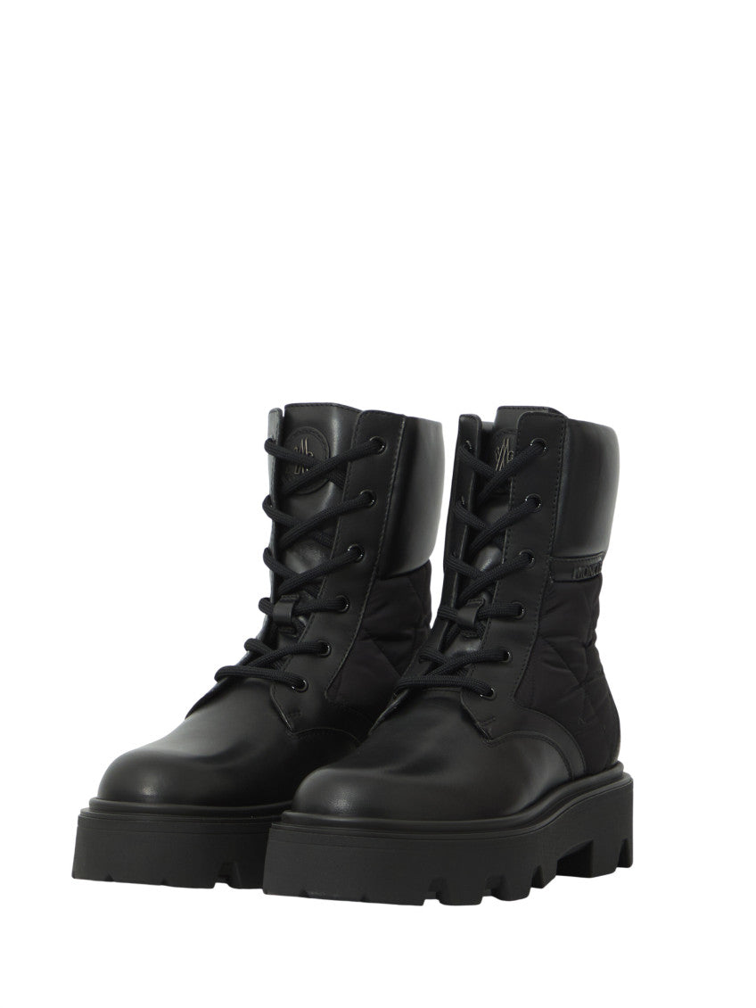 Black Quilted Aurea Boots 2
