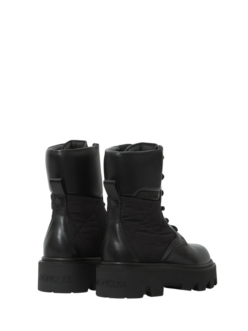 Black Quilted Aurea Boots 3