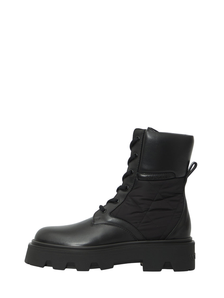 Black Quilted Aurea Boots 4