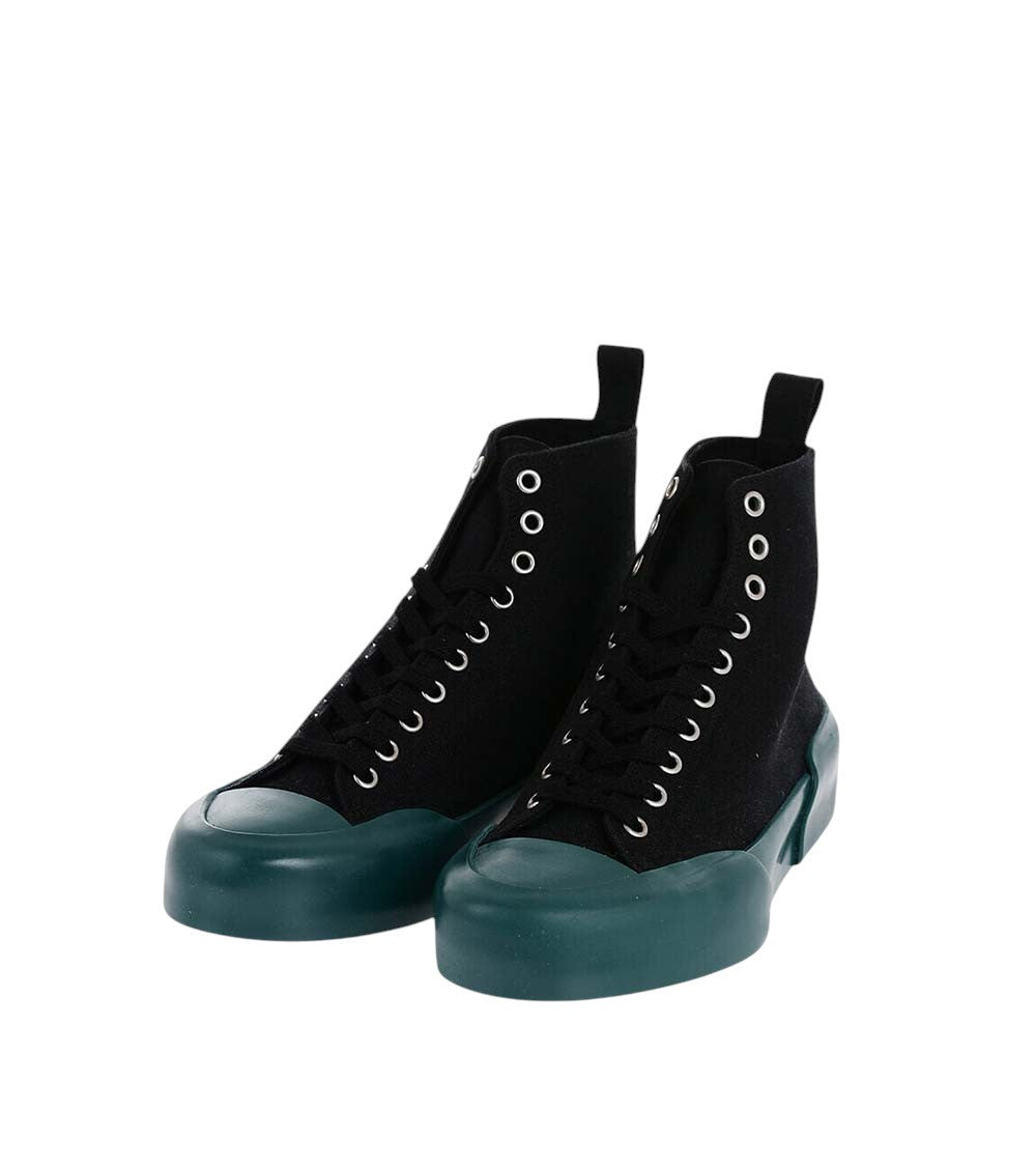 Black Color Block Sneakers 3