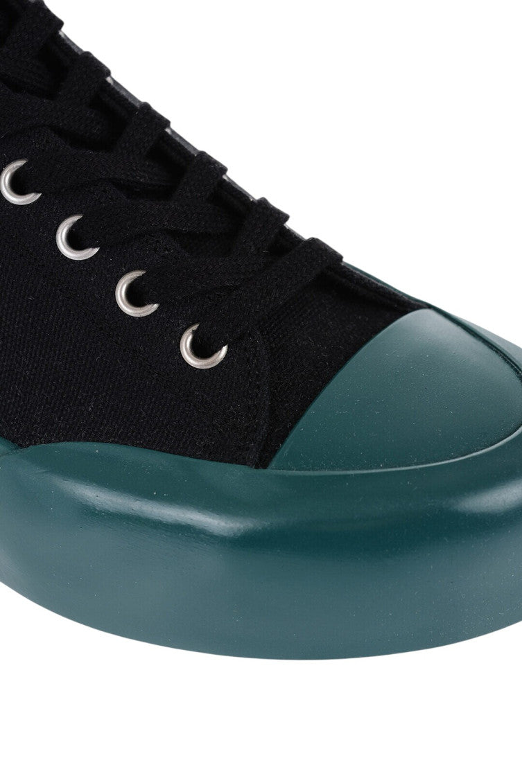Black Color Block Sneakers 4