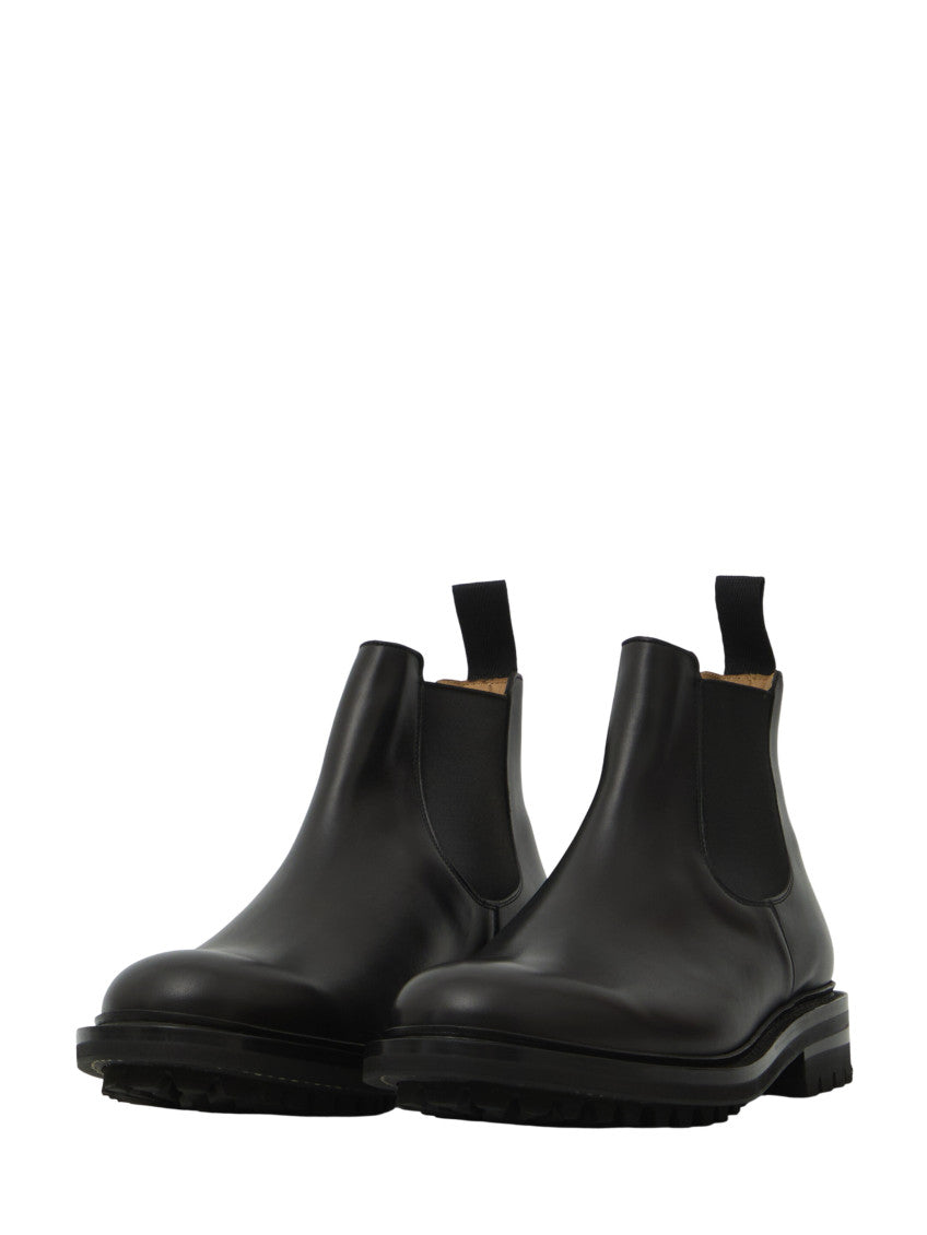 Black Leather Mc Carthy Boots 2