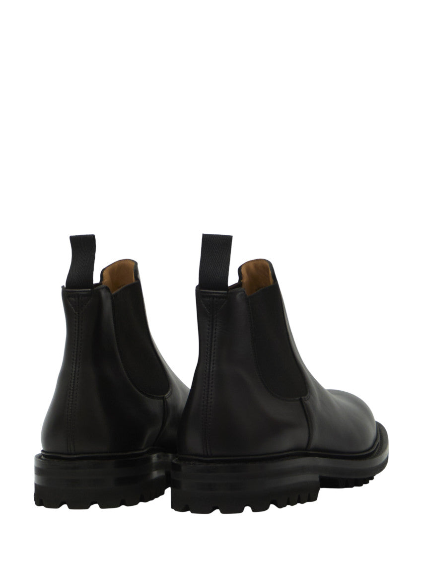 Black Leather Mc Carthy Boots 3
