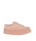 Pink Lace Up Sneakers 1