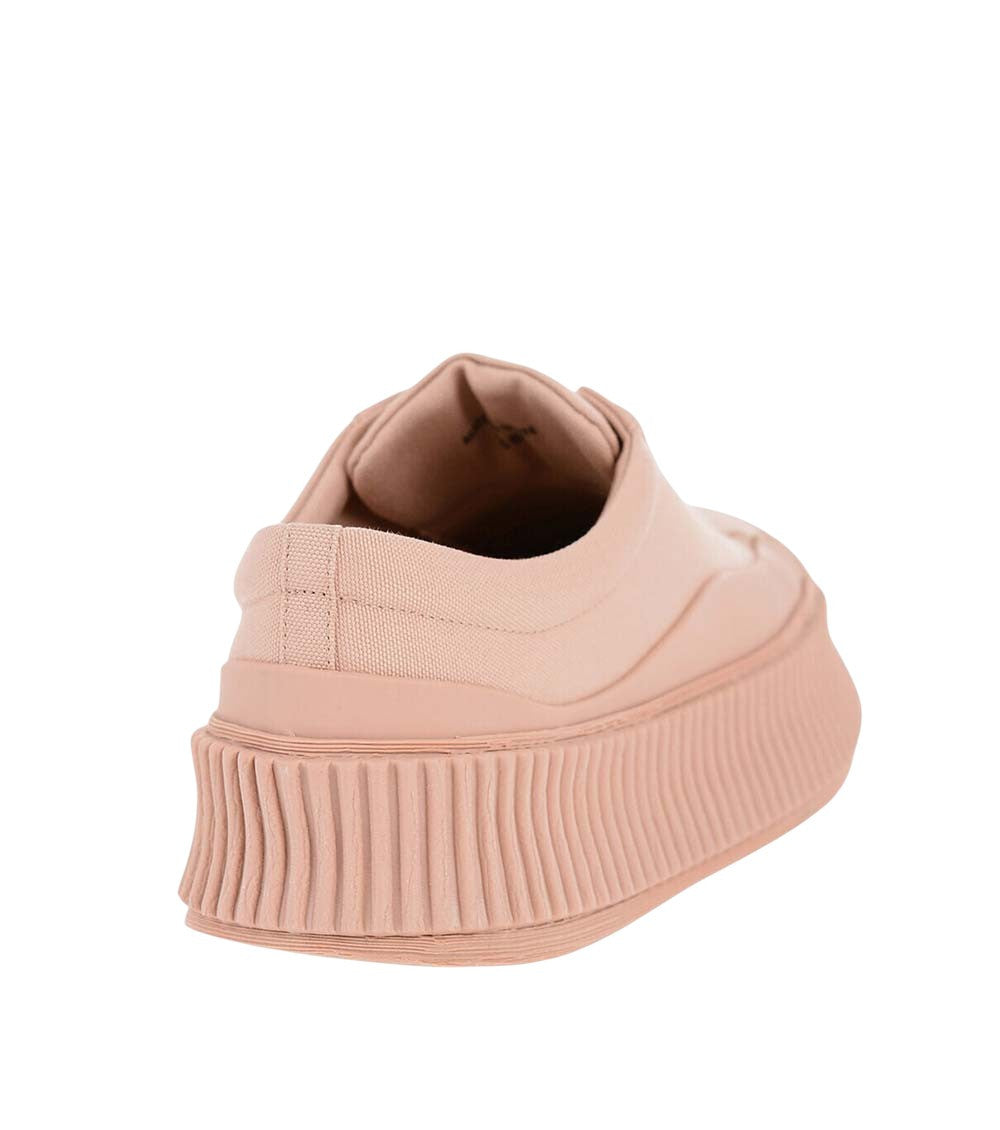 Pink Lace Up Sneakers 2