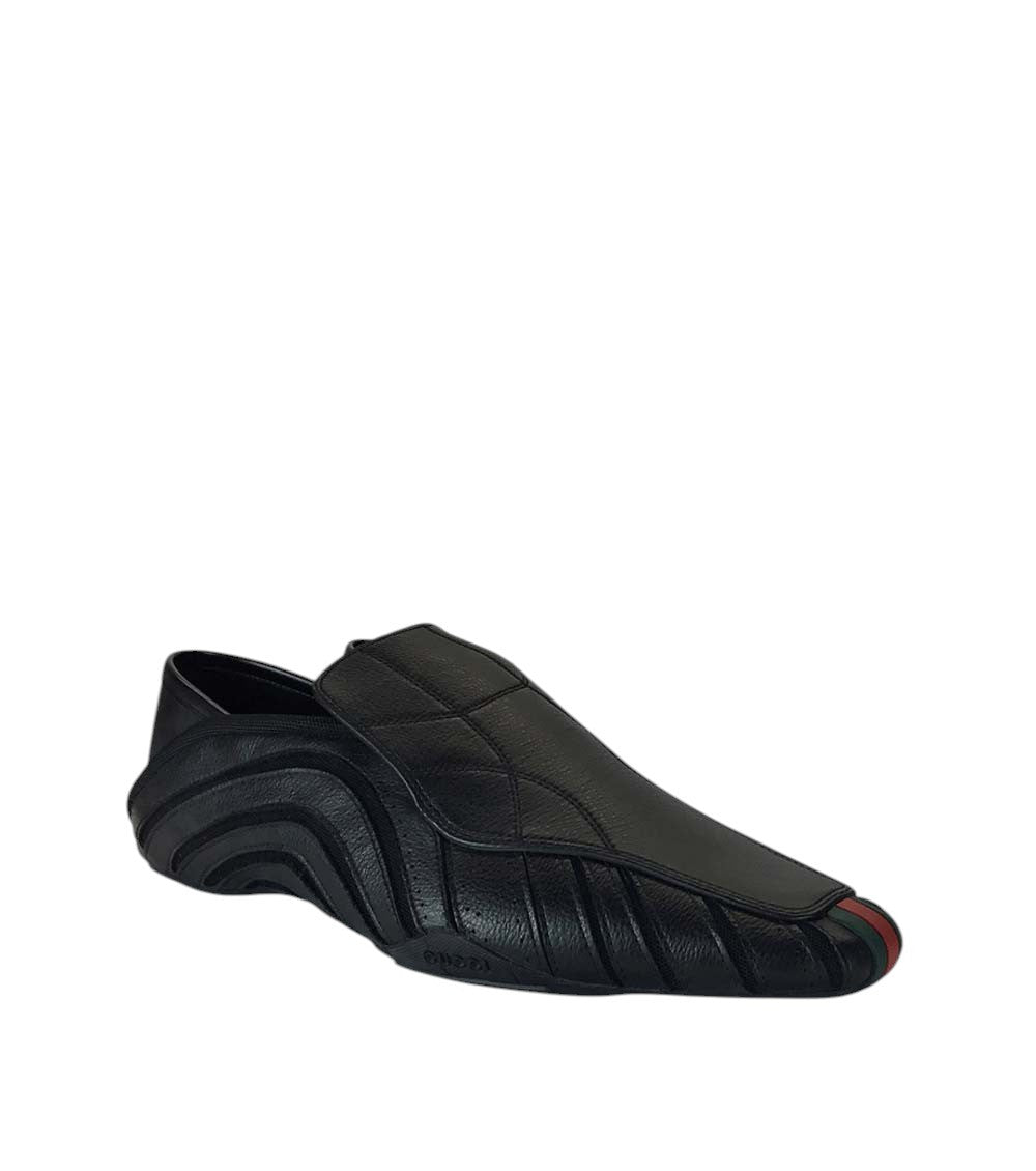 Black Stripes Classic Loafers 2