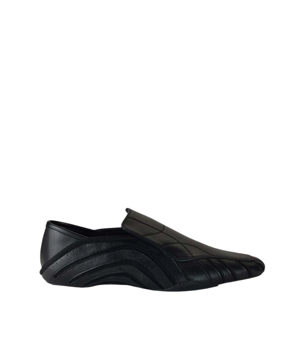 Black Stripes Classic Loafers 3