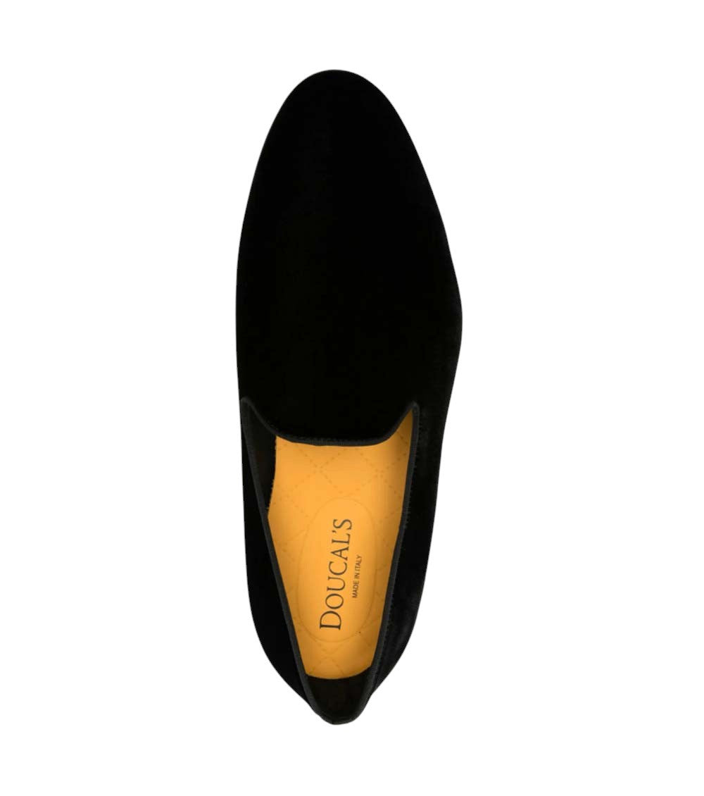 Black Velvet Loafers 2