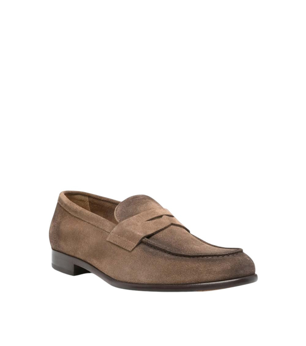 Brown Suede Loafers 2