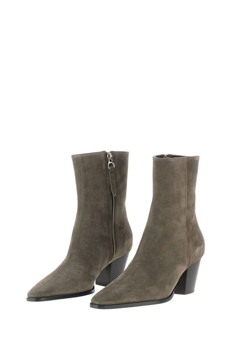 Dark Grey Hedvig Cowboy Boots 3