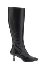 Black Zipper Boots 1