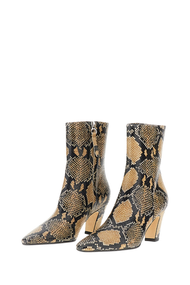 Multi Color Animal Print Hazel Boots 2