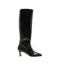 Black Animal Print Bita Boots 1