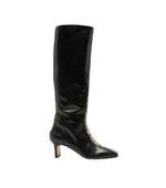 Black Animal Print Bita Boots 1
