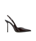 Brown Slingback Pumps 1
