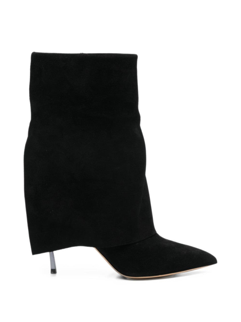Black Suede Boots 1
