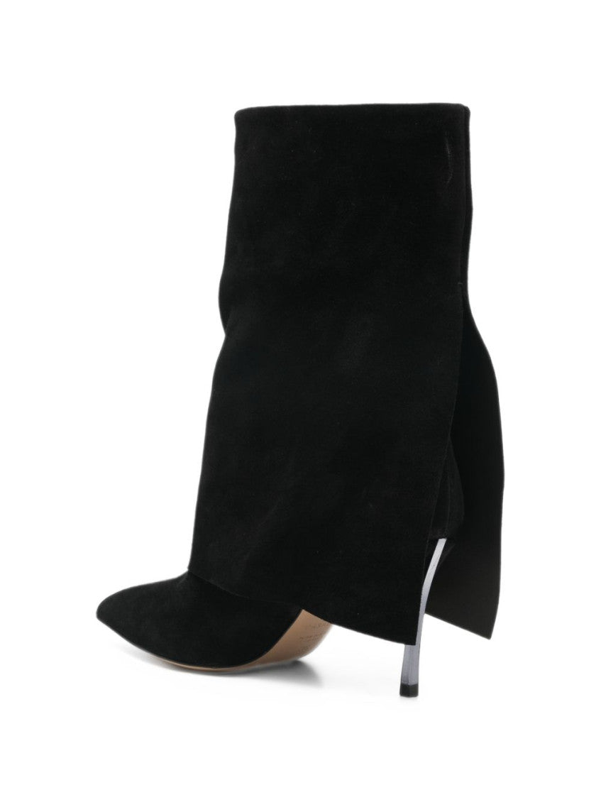 Black Suede Boots 3