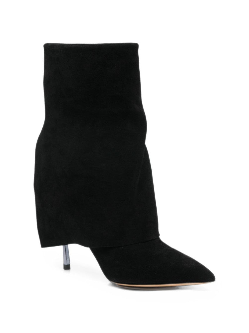 Black Suede Boots 4