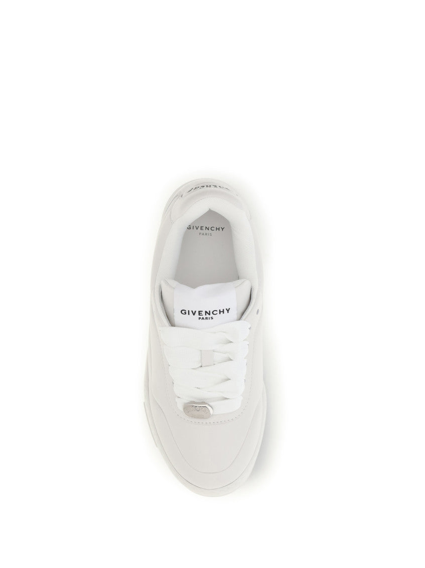 White Puffy Yard Sneakers 4