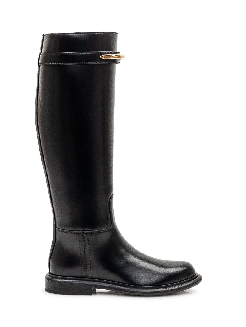 Black Pinch High Boots 1