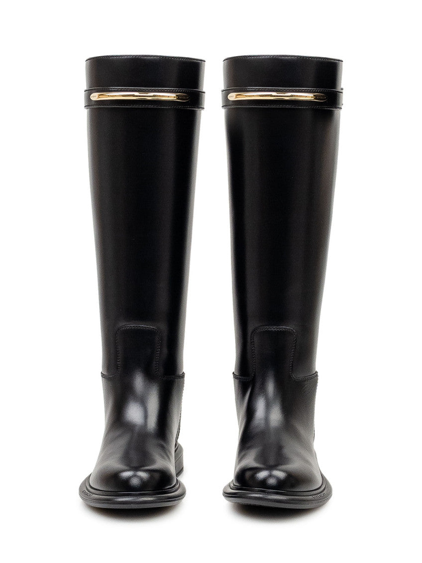 Black Pinch High Boots 2