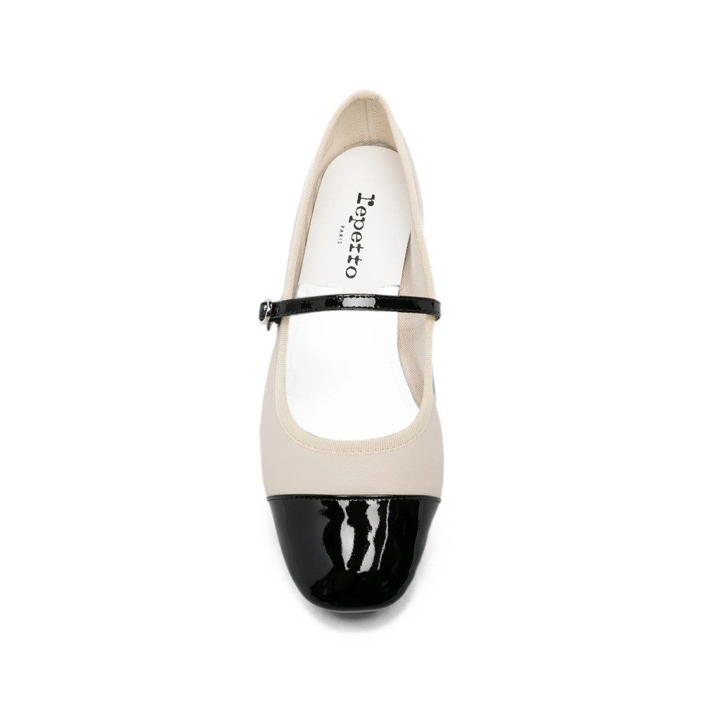 Beige Georgiana Ballet Flats 3