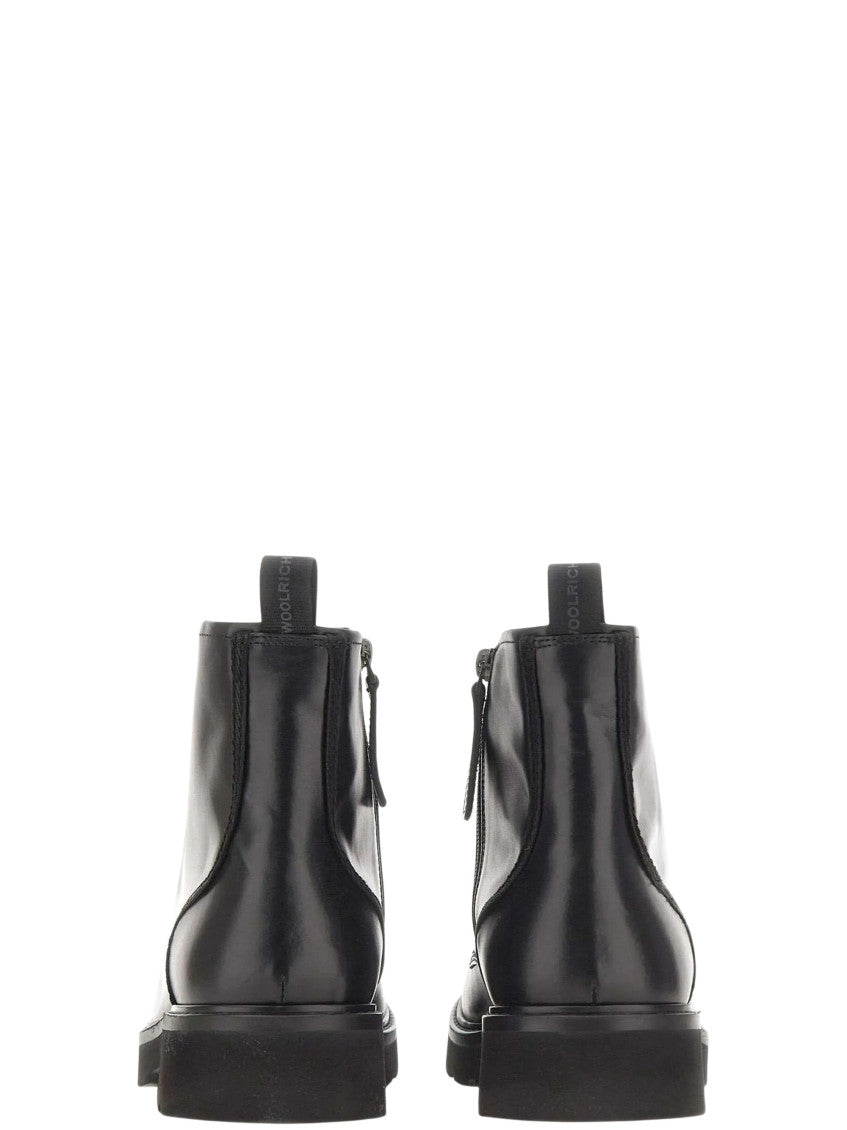 Black Leather Classic Boot 3
