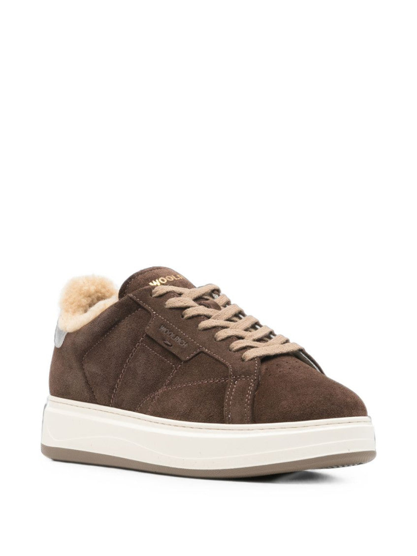 Brown Logo Sneakers 2