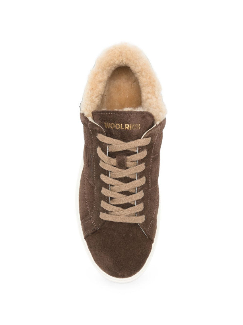 Brown Logo Sneakers 4