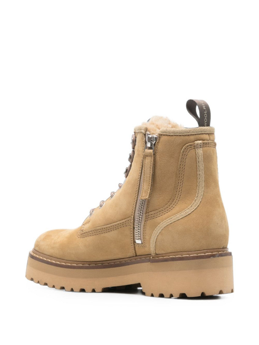 Beige Logo Boots 2