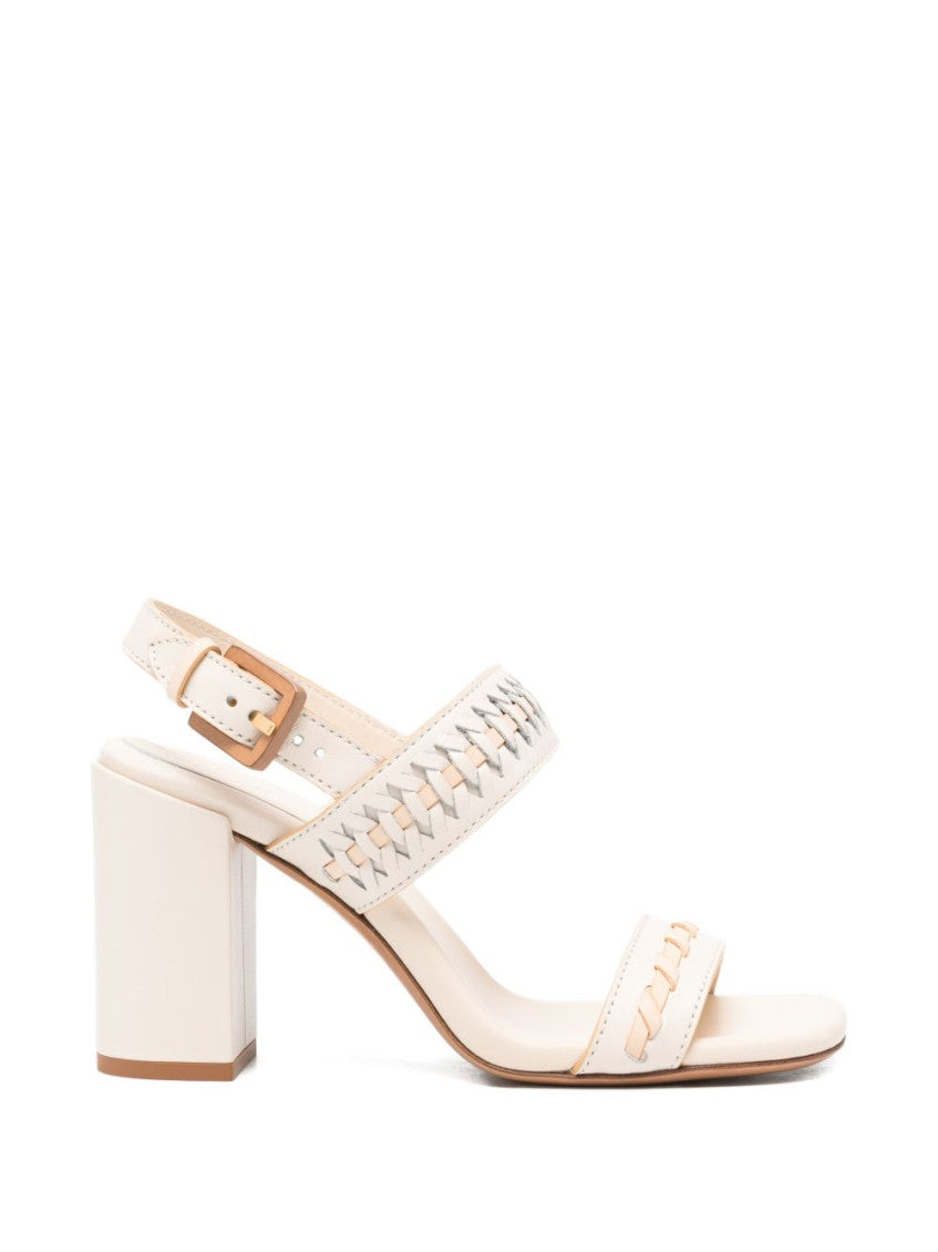 Off White Woven Alchemy Heels 1
