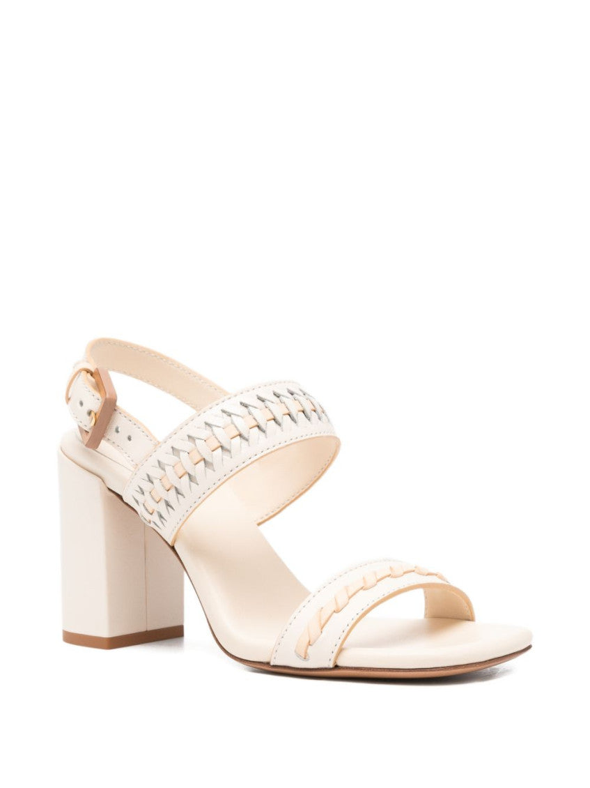 Off White Woven Alchemy Heels 2