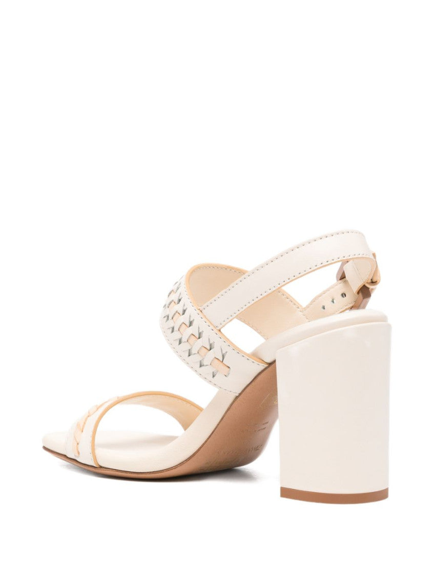Off White Woven Alchemy Heels 3